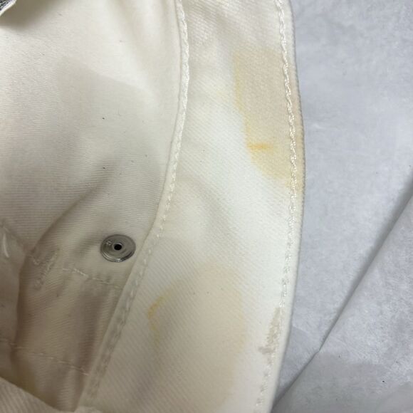 J. crew Factory Wide-leg crop jean stretch in seashell white NWT - Picture 15 of 16